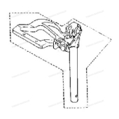 Ось подвески Tohatsu 9.9-18 350S620101 Ось подвески Tohatsu 9.9-18 350S620101
