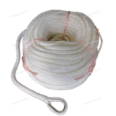 Конец якорный 10мм, цвет белый (45м) SF20274-2W Конец якорный 10мм, цвет белый (45м) SF20274-2W