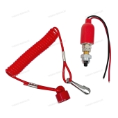 Чека безопасности на снегоход Ski-Doo, шнурок на руку (01-111-20) Чека безопасности на снегоход Ski-Doo, шнурок на руку (01-111-20)