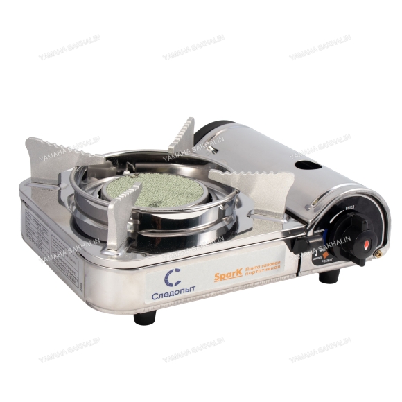 Плита наст. газовая "СЛЕДОПЫТ - Spark", керам. (защита от избыточного давления)/8/