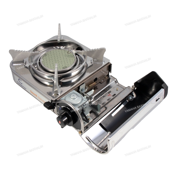 Плита наст. газовая "СЛЕДОПЫТ - Spark", керам. (защита от избыточного давления)/8/