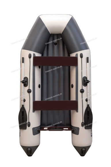 Лодка надувная моторная Хатанга-350 НДНД св.серый/т.серый