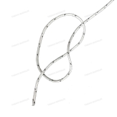 Конец 4 мм, 16-прядный, цвет белый SF20251-4 Конец 4 мм, 16-прядный, цвет белый SF20251-4