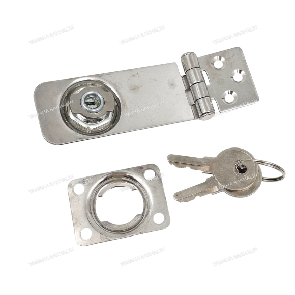 Замок шарнирный 79х30 мм, нерж. сталь SF31166