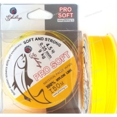 Леска JpFishing Pro Soft №4,5 (0.35 мм, 150 м, 9 кг, poison yellow) Леска JpFishing Pro Soft №4,5 (0.35 мм, 150 м, 9 кг, poison yellow)