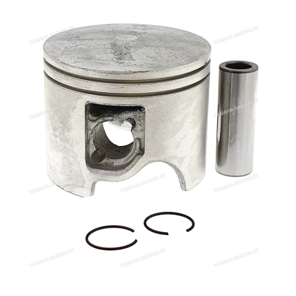 Поршень Yamaha 115-200 (палец тонкий короткий), + 0.5 мм, правый 6L1-11636-01 Поршень Yamaha 115-200 (палец тонкий короткий), + 0.5 мм, правый 6L1-11636-01