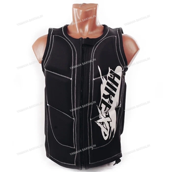 Водный спортивный жилет hikeXp neopren, Мужской, Black/White L. 101BW-508L Водный спортивный жилет hikeXp neopren, Мужской, Black/White L. 101BW-508L