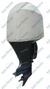 Чехол для подвесного мотора V6: F225F, F250D. F300B (синие и серые)