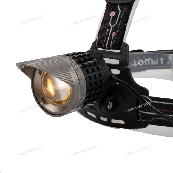 Фонарь налобный "Сибирский Следопыт -SOL", 1LED WARM,аккум.220В