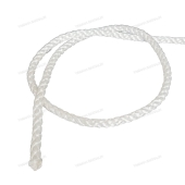 Конец 8 мм, 8-прядный, цвет белый SF20219-8 Конец 8 мм, 8-прядный, цвет белый SF20219-8