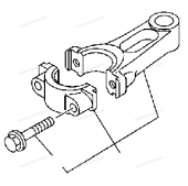 Шатун F6-F8 68T-11650-00 Шатун F6-F8 68T-11650-00