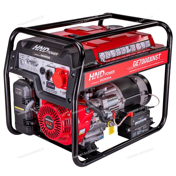 Генератор HND GE7000XNST (с двигателем Honda) Генератор HND GE7000XNST (с двигателем Honda)