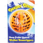 Заглубитель Walker Deeper Divers 25м (Orange-Black Tiger) Заглубитель Walker Deeper Divers 25м (Orange-Black Tiger)