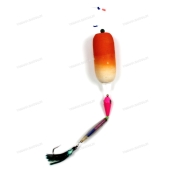 Снасть на кету JpFishing Big Game Salmon #16 (70гр, поплавок, буракури, октопус) Снасть на кету JpFishing Big Game Salmon #16 (70гр, поплавок, буракури, октопус)